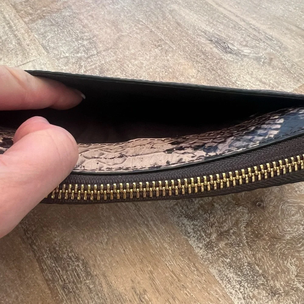 Coach Zip Wallet Python Embossed - Picture 7 of 10